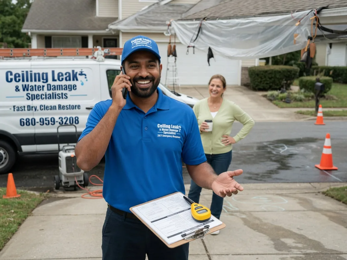 Ceiling Leak Cleanup Leavenworth, WA FAQs
